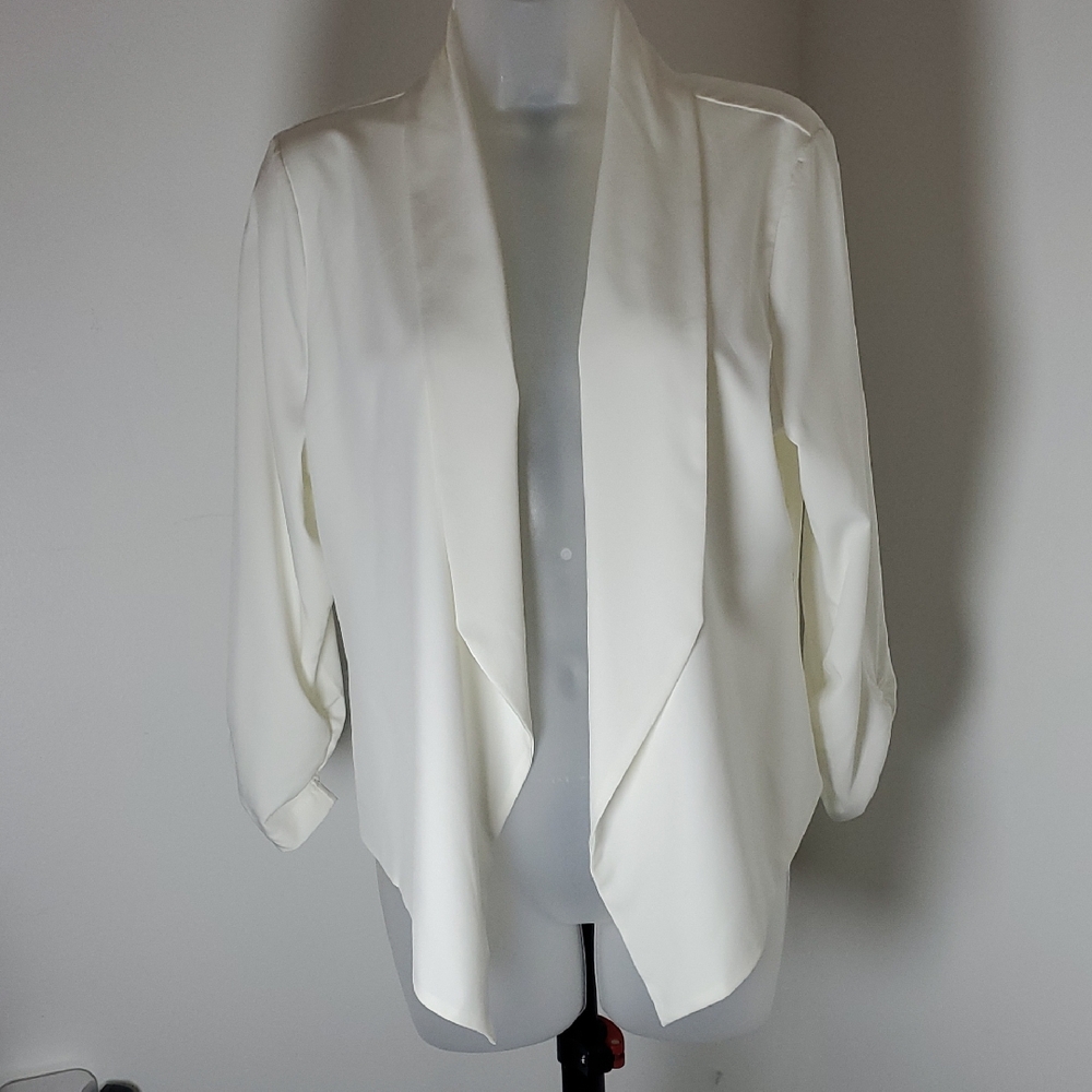 Michele Classic White Women's Blazer
